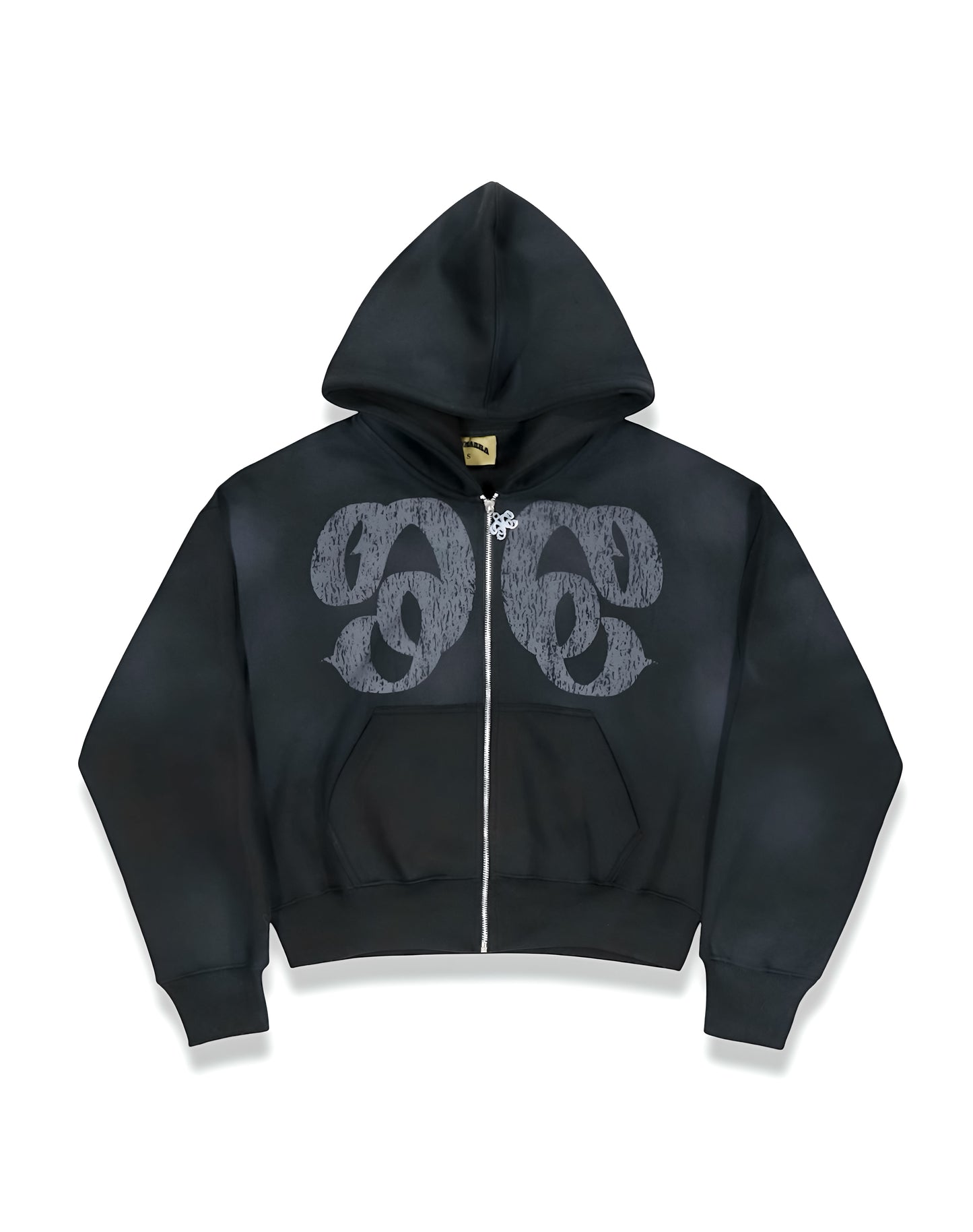 BLACK GOBLIN ZIP HOODIE