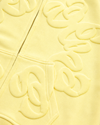 BUTTER YELLOW SUMMER ZIP HOODIE