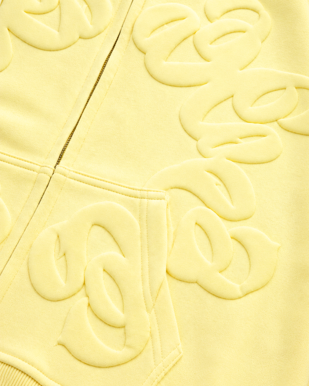 BUTTER YELLOW SUMMER ZIP HOODIE
