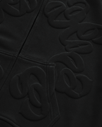 BLACK SUMMER ZIP HOODIE