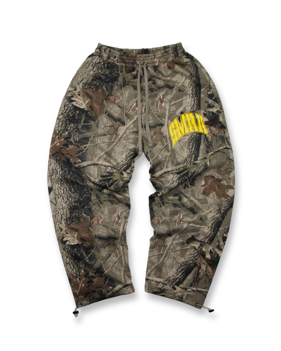 YELLOW CAMO PANTS