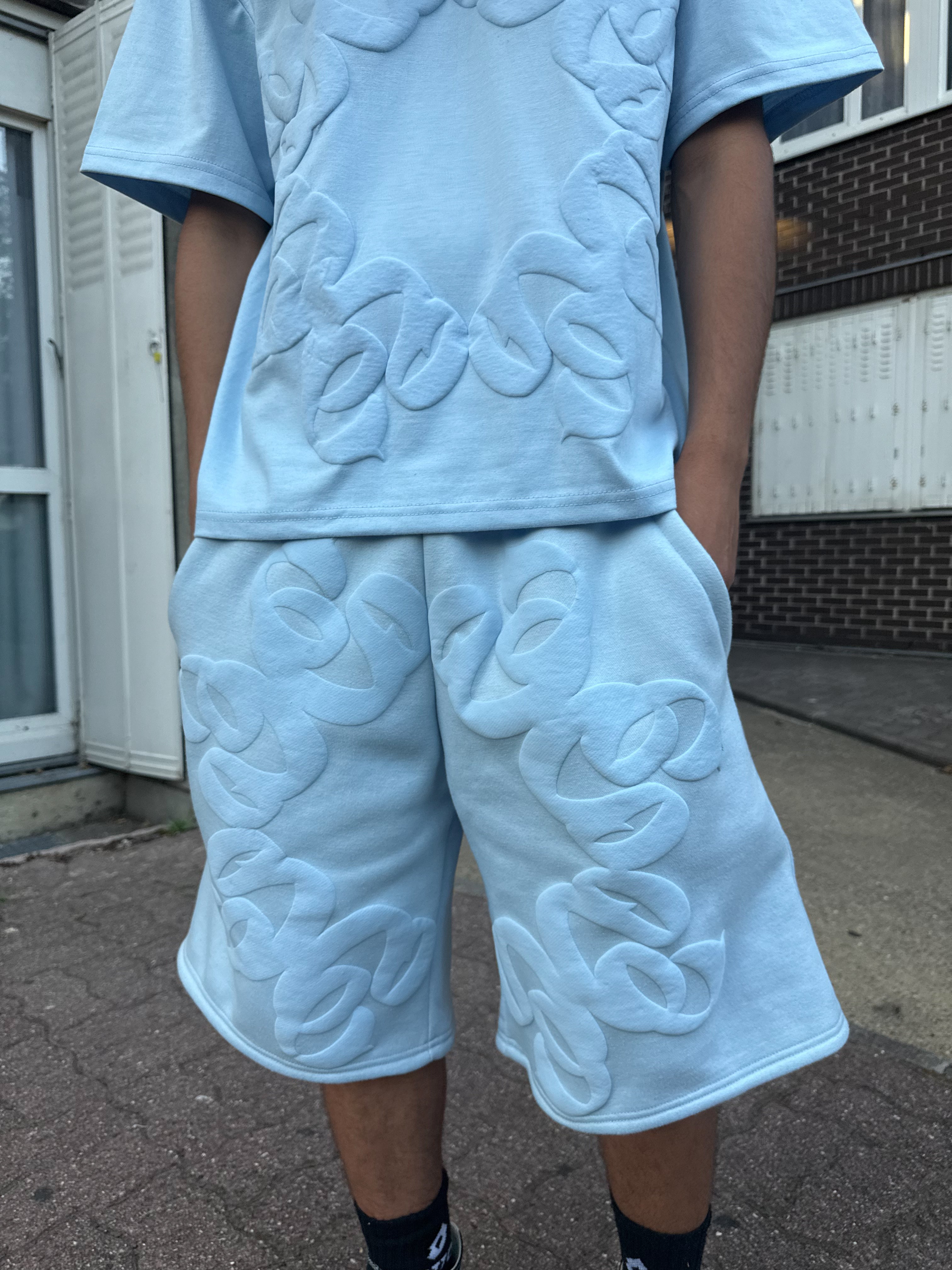 Baby blue t-shirt