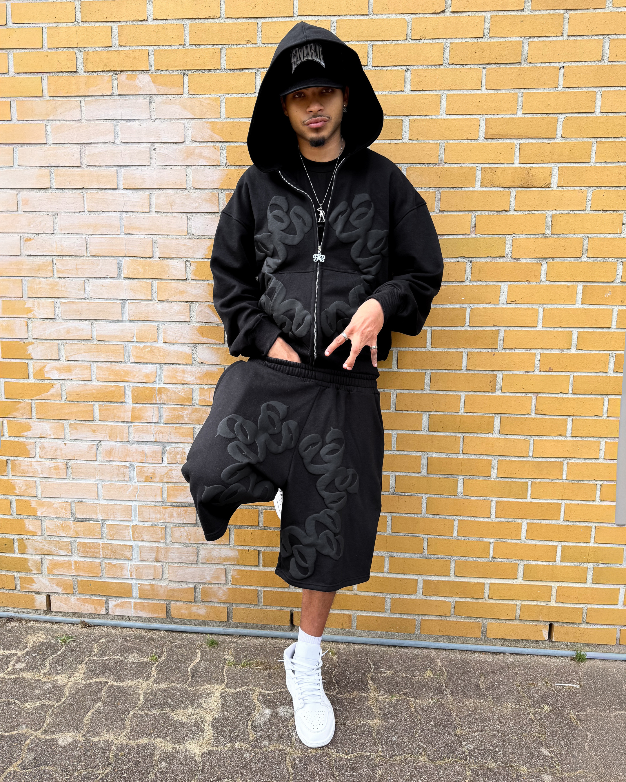 BLACK SUMMER SHORTS