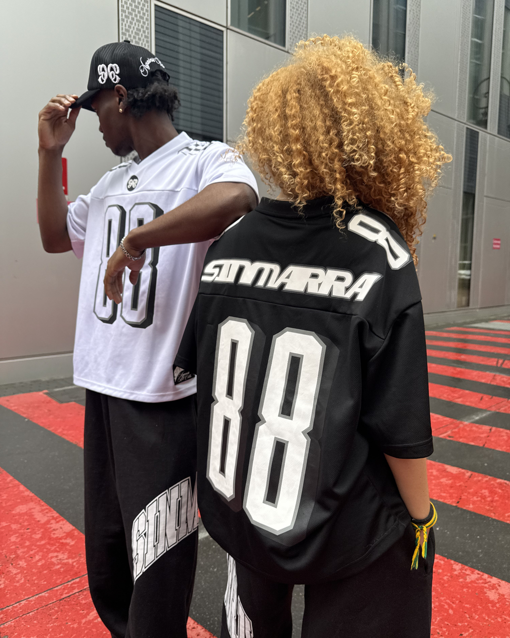 SINMARRA 88 FOOTBALL JERSEY BLACK