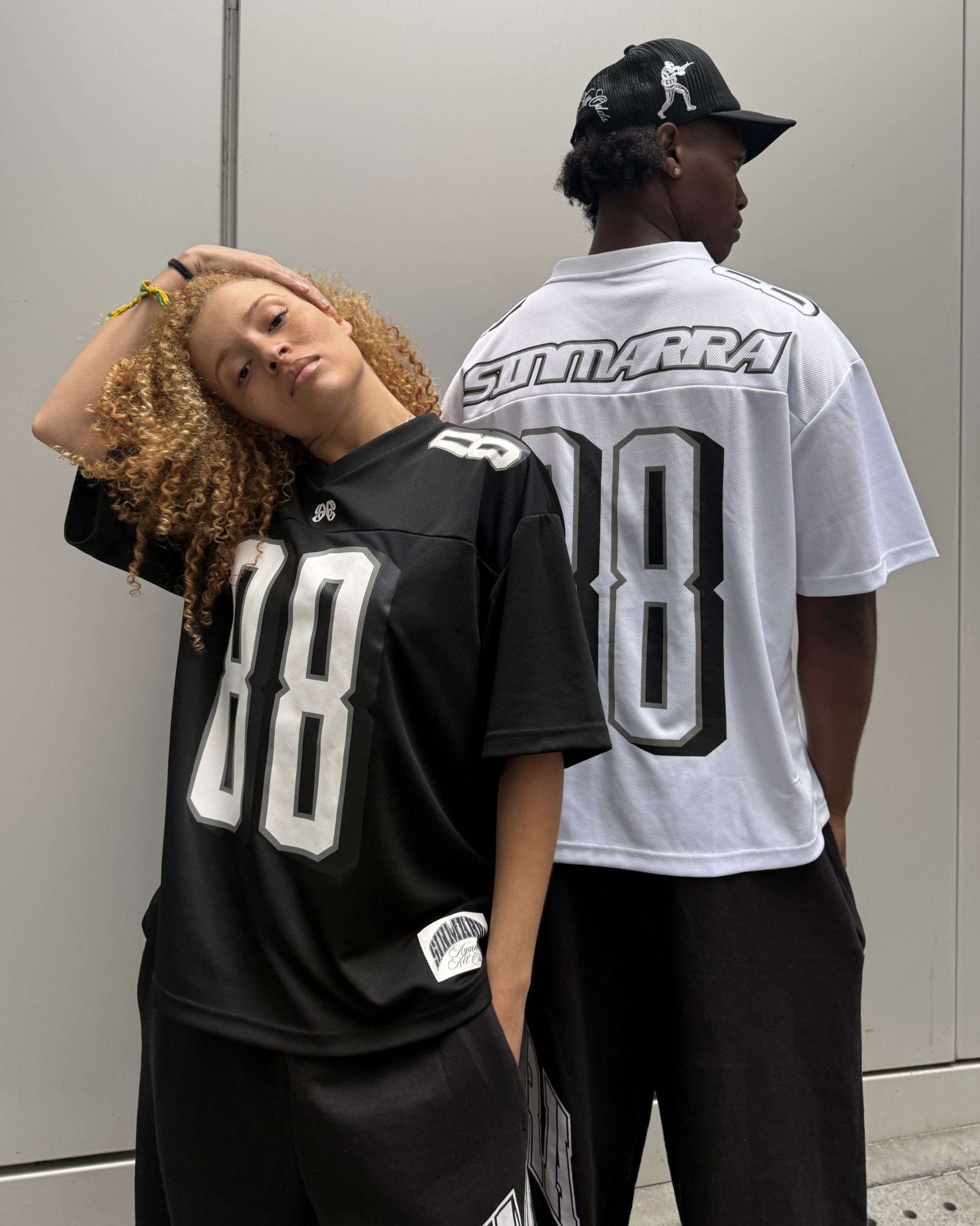 SINMARRA 88 FOOTBALL JERSEY BLACK