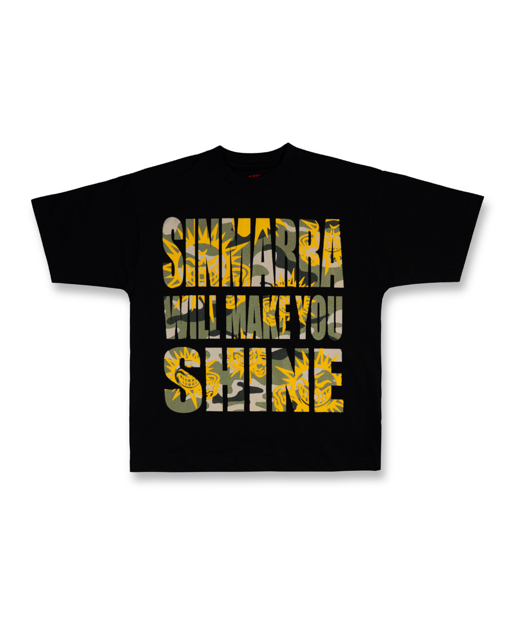SINMARRA BLACK T-SHIRT