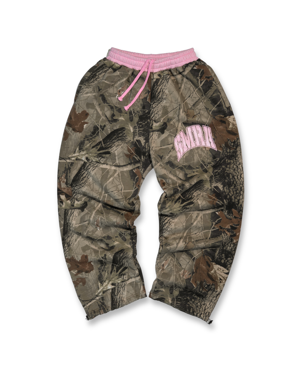 PINK CAMO PANTS