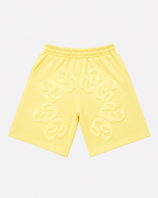 Ensemble complet butter yellow - hoodie + t-shirt + short