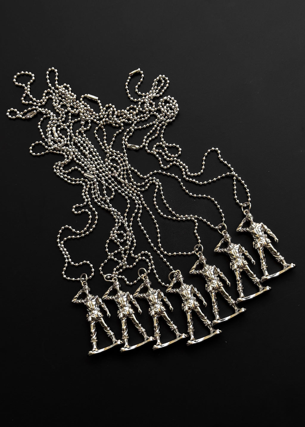 Soldier chain White Gold