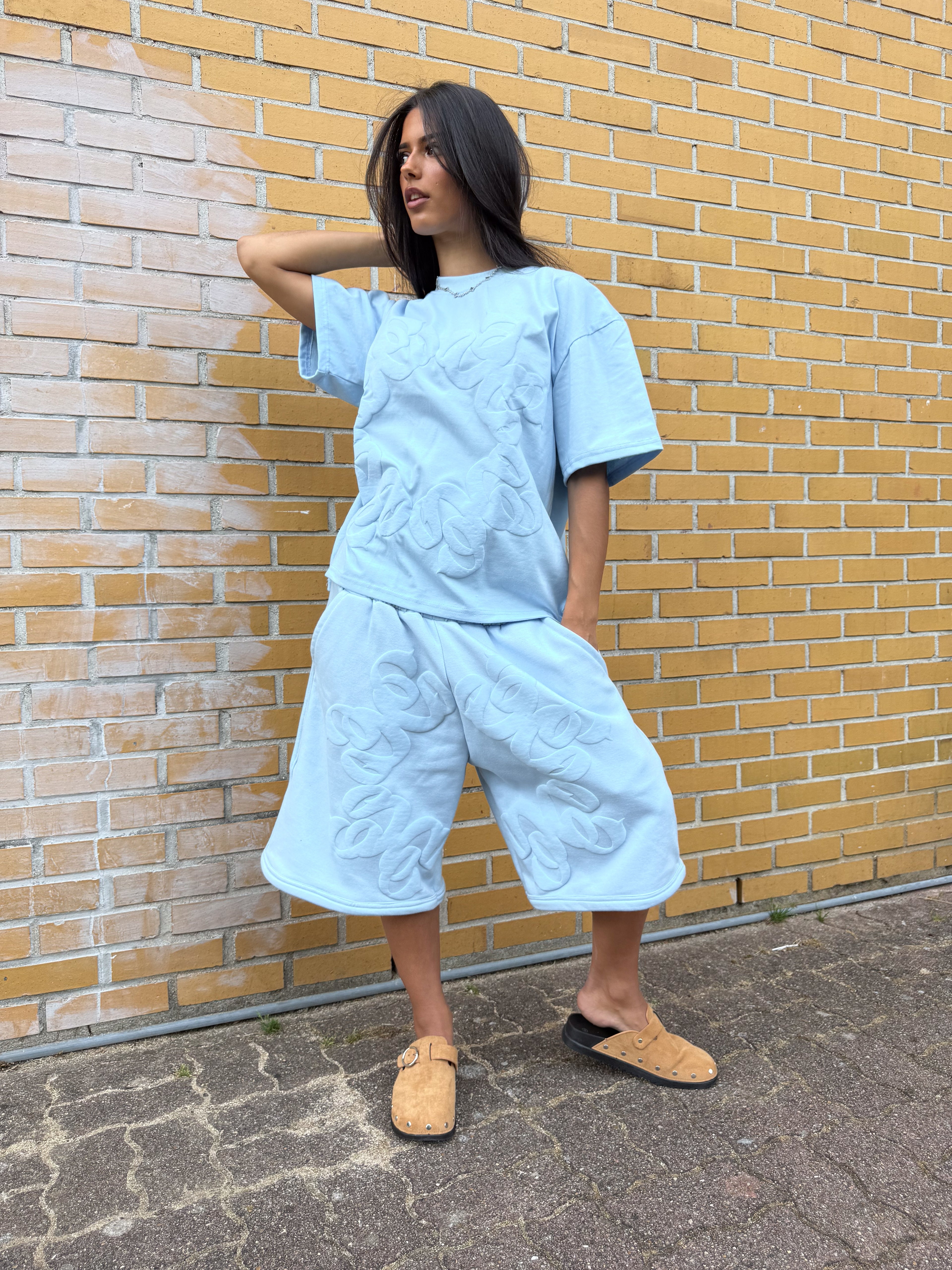 Baby blue t-shirt