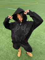 Black hoodie